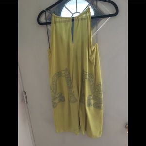 BNWT SPAGHETTI STRAP EMBROIDERED TOP